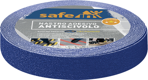 [SWDS25B] SWDS25B - rotolo antiscivolo tipo STANDARD h.mm 25 x m.18,3 colore BLU