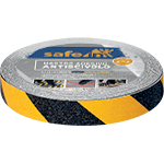 [SWDS25NY] SWDS25NY - rotolo antiscivolo tipo STANDARD h.mm 25 x m.18,3 colore NERO/GIALLO