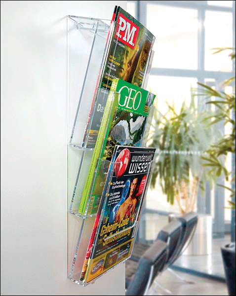 [TKPPM21] TKPPM21 - Portadepliant da parete 3 tasche formato A4