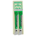 [TNL20SG] TNL20SG - Contenitore fotolumin.a muro per 2 barrette SNAPLIGHT 15cm incluse
