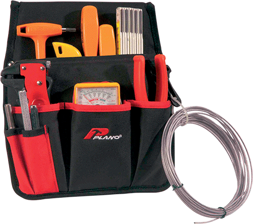 [TPU534] TPU534 - tasca portautensili con tasche interne e moschettone