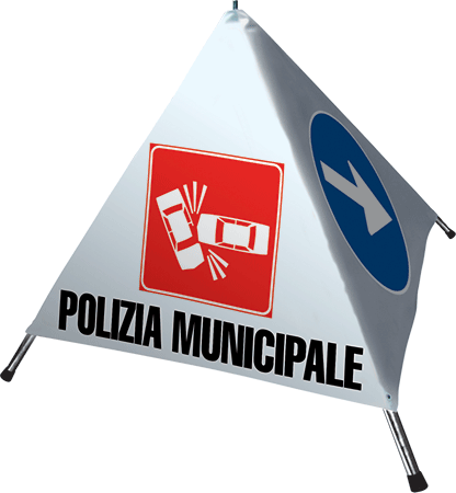 [TS803] TS803 - Tendalino l.cm.80 con simbolo FIGURA INCIDENTE