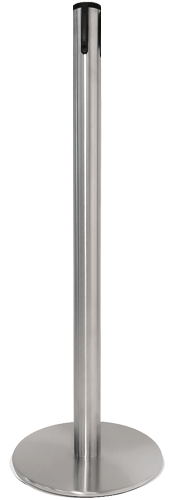 [TSP201X] TSP201X - colonnina SAFE IN modello PLUS acciaio spazzolato SENZA nastro