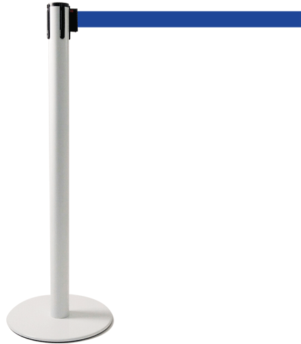 [TSP205B] TSP205B - colonnina SAFE IN modello PLUS colore bianco con nastro BLU