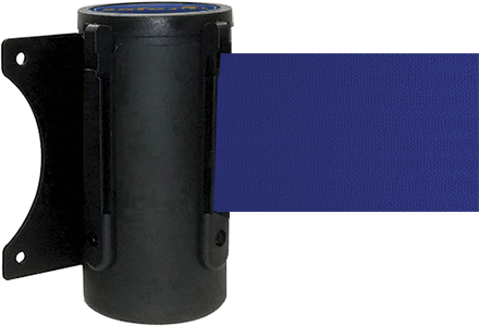 [TST300B] TST300B - testina a muro SAFE IN nera nastro 3 mt BLU