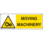 [YE1765K] YE1765K - Sign hazard MOVING MACHINERY