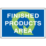 [YE2673] YE2673 - Sign information FINISHED PRODUCTS AREA