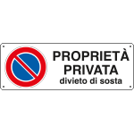 [2193] 2193 - Cartello divieto di sosta