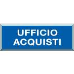 [2525] 2525 - Cartello aziendale Ufficio acquisti