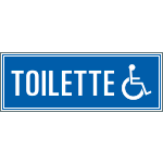 [2554] 2554 - Cartello TOILETTE DISABILI