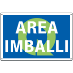 [2668] 2668 - Cartello qualità AREA IMBALLI
