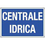 [3166] 3166 - Cartello informazione CENTRALE IDRICA