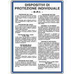 [3618] 3618 - Cartello DISPOSITIVI PROTEZIONE INDIVIDUALE
