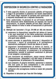 [4538] 4538 - Cartello norme dispositivi sicurezza contro radiaz.