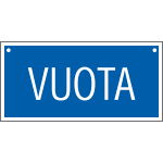 [5511] 5511 - Cartello informazione VUOTA