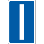 [8669] 8669 - Cartello lettera I per contrassegnare