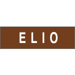 [9741] 9741 - Etichetta adesiva fondo marrone ELIO