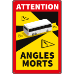 [66002] 66002 - cartello angoli ciechi per pullman in Francia