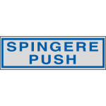 [96781] 96781 - Etichette argento SPINGERE PUSH