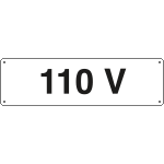 [121711K] 121711K - Cartello ausiliare 110 V