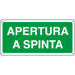 [16121XS] 16121XS - Etichetta adesiva apertura a spinta