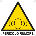 [403202W] 403202W - Cartello pericolo pericolo rumore