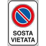 [5624K] 5624K - Cartello sosta vietata