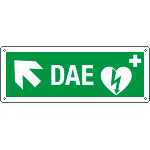 [720905K] 720905K - Cartell. all. "DAE Freccia Su/Sinistra"