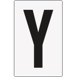 [8685BN] 8685BN - Cartello lettera Y