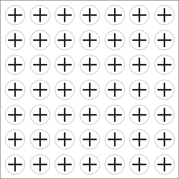 [9196C] 9196C - Foglio n.49 etichetta adesiva simbolo +