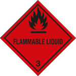 [9444C] 9444C - Etichetta adesiva FLAMMABLE LIQUID (3)