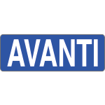 [9607AB] 9607AB - Foglio n. 1 etichette adesive fondo blu avanti