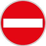 [9636B] 9636B - Etichetta adesiva Divieto di accesso