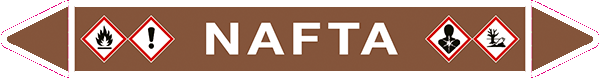 [99C430A] 99C430A - foglio da 5 etichette autoadesive con frecce e simboli per NAFTA