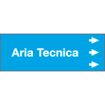 [99D010NDD] 99D010NDD - Foglio da 5 etichette "ARIA TECNICA " destra