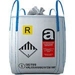 [AMS427] AMS427 - big bag sacco in rafia R + A remov.