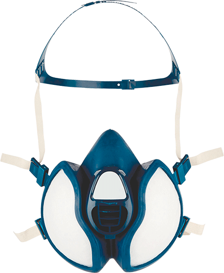 [AP4277SP] AP4277SP - Respiratore 3M 4000+ riutilizzabile classe ABE1P3 per vapori organici