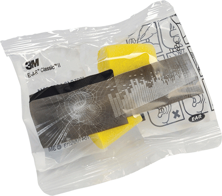 [APE6515] APE6515 - Scatola 200 coppie inserti auricolari CLASSIC EAR 3M in bustina