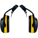 [APEK202] APEK202 - cuffie antirumore colore GIALLO per elmetti Kask SNR:29