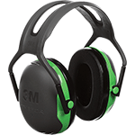 [APH447] APH447 - cuffia antirumore PELTOR X1 isolata elettricamente bardatura temporale