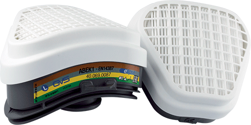 [APSF492] APSF492 - coppia di filtri ABEK1 P3 RD ricambio x semimaschera APS491