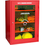 [ARA1006] ARA1006 - Armadio a parete 1 anta finestrata h 100 ripiani n. 3