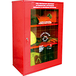 [ARA1007] ARA1007 - Armadio a parete 1 anta finestrata h 100 ripiani n. 2