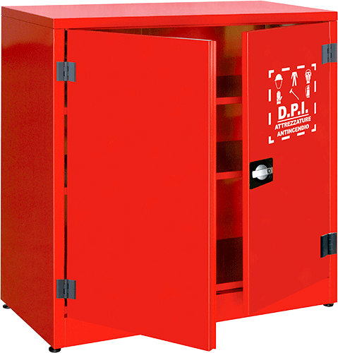 [ARR1052] ARR1052 - Armadio verniciato 2 ante cieche 2 ripiani