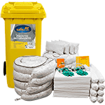 [ASOK120] ASOK120 - kit serie OIL SAFE IN colore BIANCO in bidone carrellato da 120 lt.