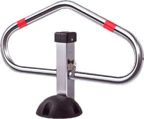 [ASR100] ASR100 - Fungo antisosta ribaltabile con serratura