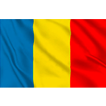 [BAPE225R] BAPE225R - bandiera cucita Romania mm 1500x2250