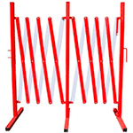 [BARV400] BARV400 - BARRIERA ESTENSIBILE METALLO FINO MT 4