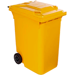 [BIC0360Y] BIC0360Y - cassonetto mobile portarif. l.360 GIALLO