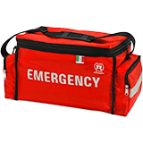 [BRA404] BRA404 - borsa in nylon rossa impermeabile contenuto per squadre di emergenza
